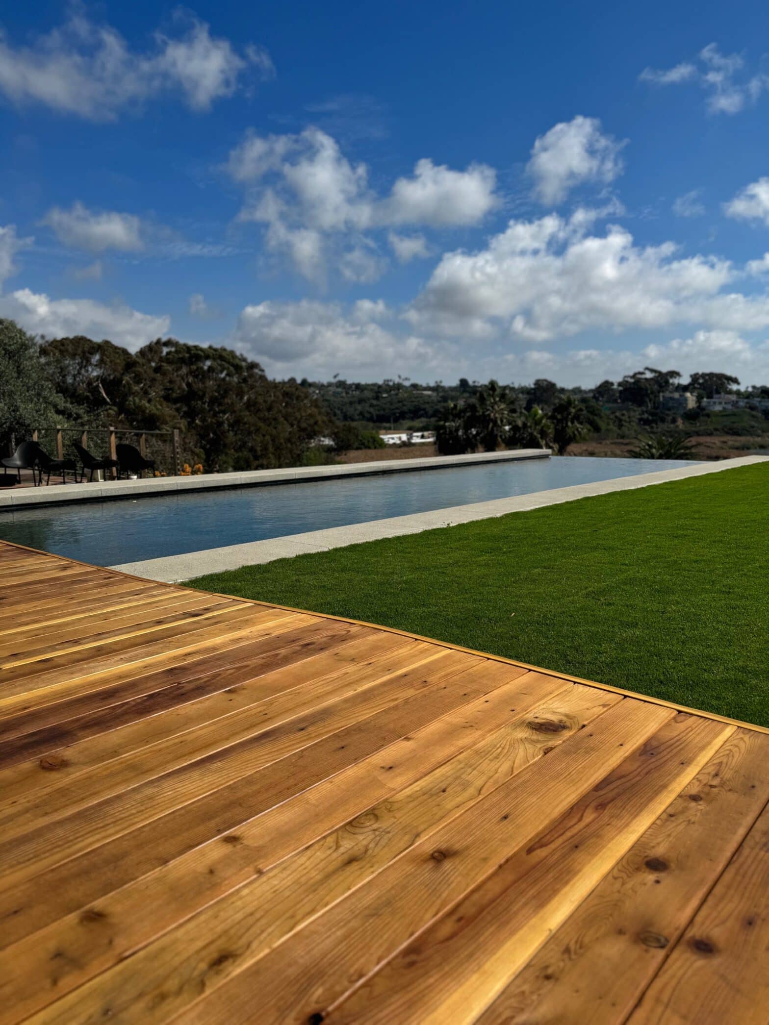 poolside landscaping